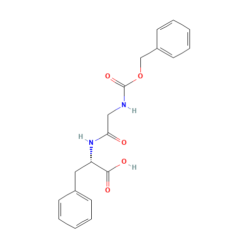 (2S)-3-phenyl-2-[[2-(phenylmethoxycarbonylamino)acetyl]amino]propanoic acid (CAS: 1170-76-9) - Related Chemical Product