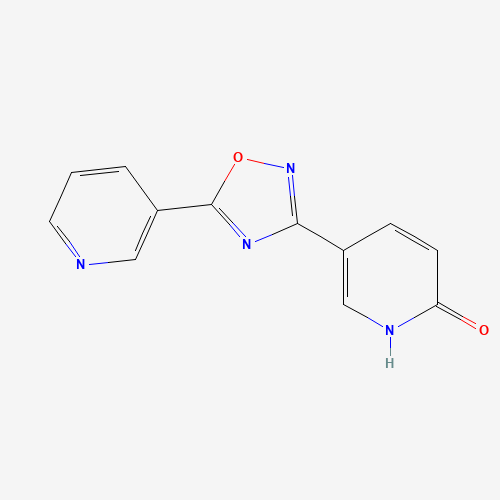 (5E)-5-(5-pyridin-3-yl-1,2,4-oxadiazol-3-ylidene)pyridin-2-one (CAS: 1033724-44-5) - Related Chemical Product