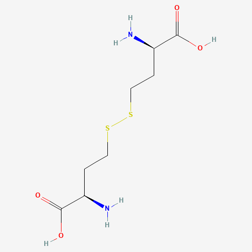 (2R)-2-amino-4-[[(3R)-3-amino-3-carboxypropyl]disulfanyl]butanoic acid (CAS: 6027-15-2) - Related Chemical Product