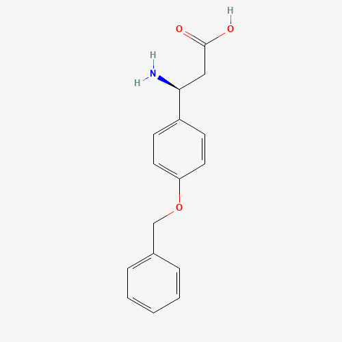 (3S)-3-amino-3-(4-phenylmethoxyphenyl)propanoic acid (CAS: 218278-65-0) - Related Chemical Product