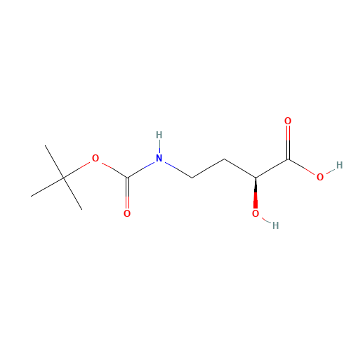 (2S)-2-hydroxy-4-[(2-methylpropan-2-yl)oxycarbonylamino]butanoic acid (CAS: 207305-60-0) - Related Chemical Product