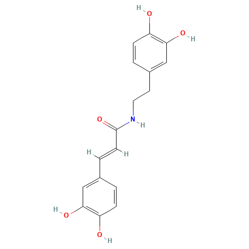 (E)-3-(3,4-dihydroxyphenyl)-N-[2-(3,4-dihydroxyphenyl)ethyl]prop-2-enamide (CAS: 103188-49-4) - Related Chemical Product