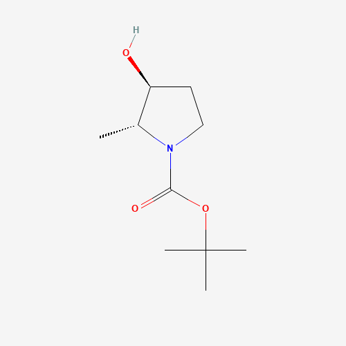 tert-butyl (2R,3S)-3-hydroxy-2-methylpyrrolidine-1-carboxylate (CAS: 817554-87-3) - Related Chemical Product