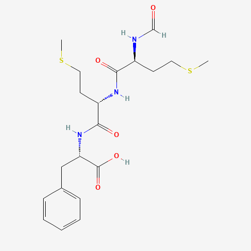 (2S)-2-[[(2S)-2-[[(2S)-2-formamido-4-methylsulfanylbutanoyl]amino]-4-methylsulfanylbutanoyl]amino]-3-phenylpropanoic acid (CAS: 59881-05-9) - Related Chemical Product