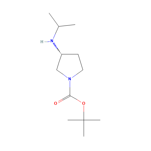 tert-butyl (3S)-3-(propan-2-ylamino)pyrrolidine-1-carboxylate (CAS: 849107-00-2) - Related Chemical Product