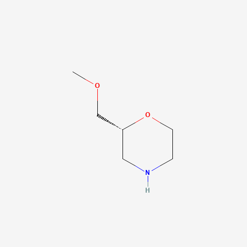 (2R)-2-(methoxymethyl)morpholine (CAS: 157791-21-4) - Chemical Structure and Molecular Formula 