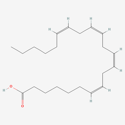 (7Z,10Z,13Z,16Z)-docosa-7,10,13,16-tetraenoic acid (CAS: 28874-58-0) - Chemical Structure and Molecular Formula 