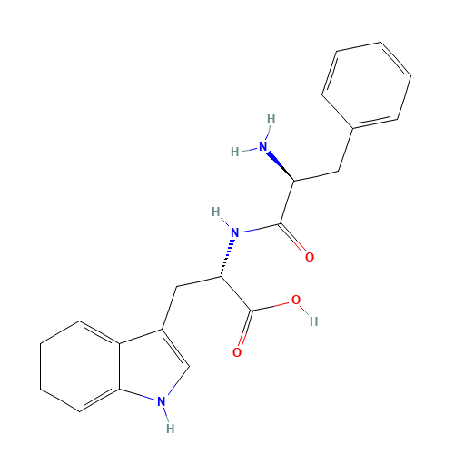 (2S)-2-[[(2S)-2-amino-3-phenylpropanoyl]amino]-3-(1H-indol-3-yl)propanoic acid (CAS: 24587-41-5) - Related Chemical Product