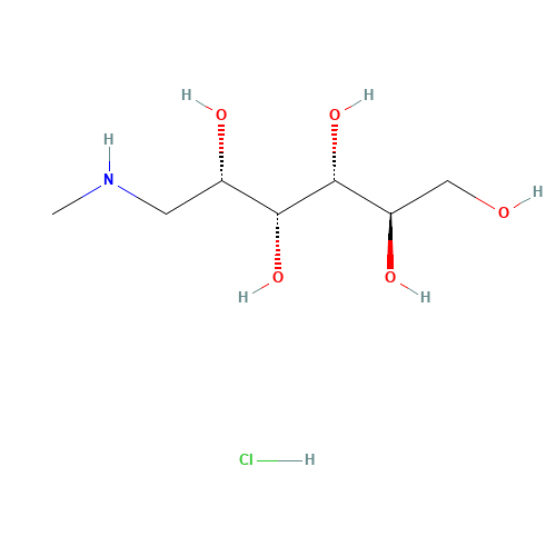 (2R,3R,4R,5S)-6-(methylamino)hexane-1,2,3,4,5-pentol;hydrochloride (CAS: 35564-86-4) - Related Chemical Product
