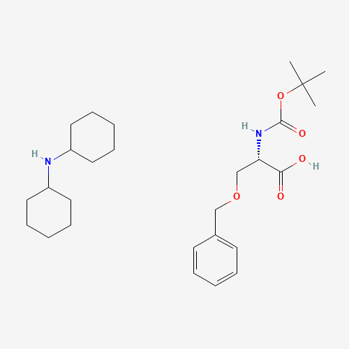 N-cyclohexylcyclohexanamine;(2S)-2-[(2-methylpropan-2-yl)oxycarbonylamino]-3-phenylmethoxypropanoic acid (CAS: 10342-01-5) - Related Chemical Product