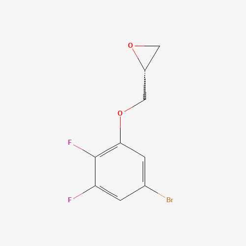 (2R)-2-[(5-bromo-2,3-difluorophenoxy)methyl]oxirane (CAS: 702687-42-1) - Related Chemical Product