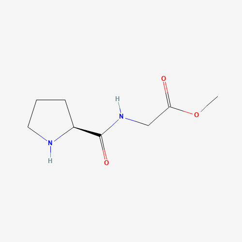methyl 2-[[(2S)-pyrrolidine-2-carbonyl]amino]acetate (CAS: 33256-35-8) - Related Chemical Product