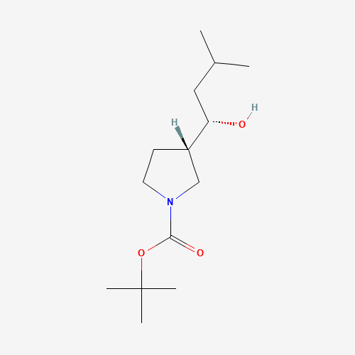 tert-butyl (3S)-3-[(1S)-1-hydroxy-3-methylbutyl]pyrrolidine-1-carboxylate (CAS: 1251570-88-3) - Related Chemical Product
