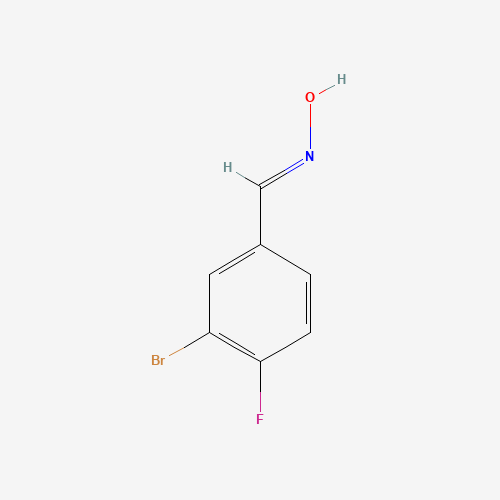(NE)-N-[(3-bromo-4-fluorophenyl)methylidene]hydroxylamine (CAS: 202865-63-2) - Related Chemical Product