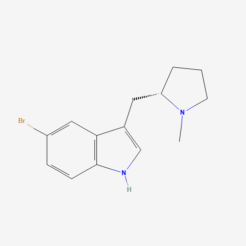 5-bromo-3-[[(2S)-1-methylpyrrolidin-2-yl]methyl]-1H-indole (CAS: 208464-41-9) - Related Chemical Product