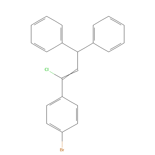 1-bromo-4-[(E)-1-chloro-3,3-diphenylprop-1-enyl]benzene (CAS: 1172119-75-3) - Related Chemical Product