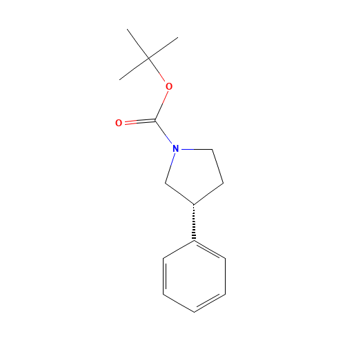 tert-butyl (3R)-3-phenylpyrrolidine-1-carboxylate (CAS: 145549-11-7) - Related Chemical Product