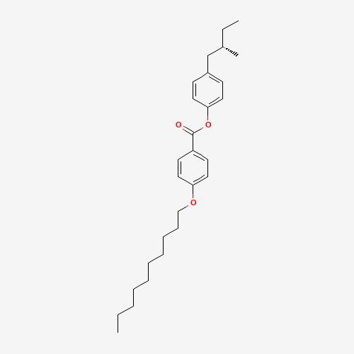 [4-[(2S)-2-methylbutyl]phenyl] 4-decoxybenzoate (CAS: 69777-63-5) - Related Chemical Product