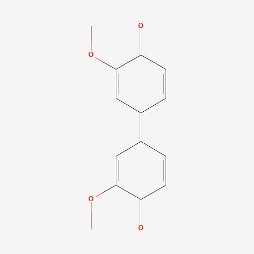 (4Z)-2-methoxy-4-(3-methoxy-4-oxocyclohexa-2,5-dien-1-ylidene)cyclohexa-2,5-dien-1-one (CAS: 17423-63-1) - Related Chemical Product