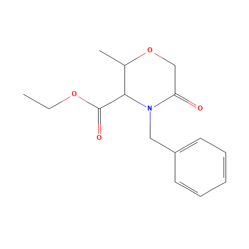 ethyl (2R,3S)-4-benzyl-2-methyl-5-oxomorpholine-3-carboxylate (CAS: 681851-26-3) - Related Chemical Product