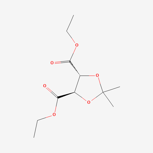 diethyl (4R,5R)-2,2-dimethyl-1,3-dioxolane-4,5-dicarboxylate (CAS: 59779-75-8) - Related Chemical Product