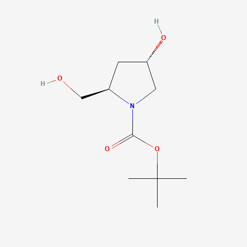 tert-butyl (2R,4S)-4-hydroxy-2-(hydroxymethyl)pyrrolidine-1-carboxylate (CAS: 77450-03-4) - Related Chemical Product