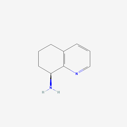(8S)-5,6,7,8-tetrahydroquinolin-8-amine (CAS: 369656-57-5) - Chemical Structure and Molecular Formula 