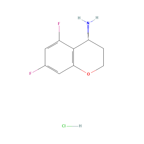 (4R)-5,7-difluoro-3,4-dihydro-2H-chromen-4-amine;hydrochloride (CAS: 1266229-95-1) - Related Chemical Product
