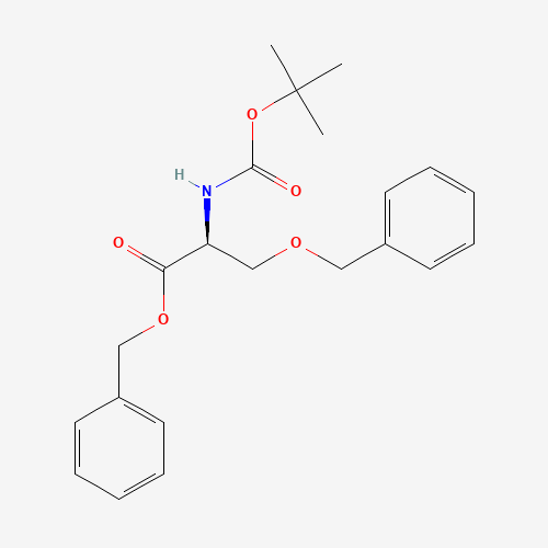 benzyl (2S)-2-[(2-methylpropan-2-yl)oxycarbonylamino]-3-phenylmethoxypropanoate (CAS: 69871-79-0) - Related Chemical Product