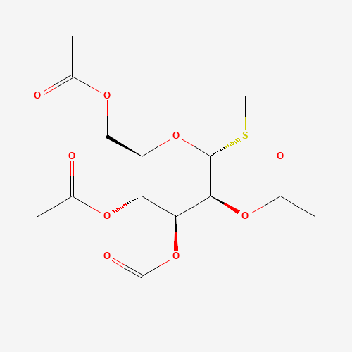 [(2R,3R,4S,5S,6R)-3,4,5-triacetyloxy-6-methylsulfanyloxan-2-yl]methyl acetate (CAS: 64550-71-6) - Related Chemical Product