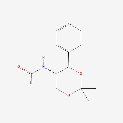 N-[(4S,5S)-2,2-dimethyl-4-phenyl-1,3-dioxan-5-yl]formamide (CAS: 1184290-13-8) - Related Chemical Product