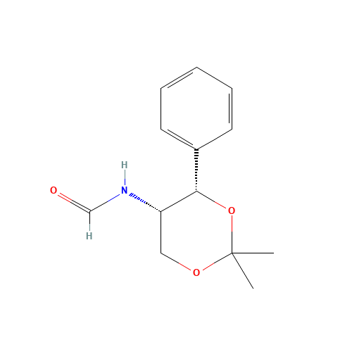 N-[(4S,5S)-2,2-dimethyl-4-phenyl-1,3-dioxan-5-yl]formamide (CAS: 1184290-13-8) - Related Chemical Product