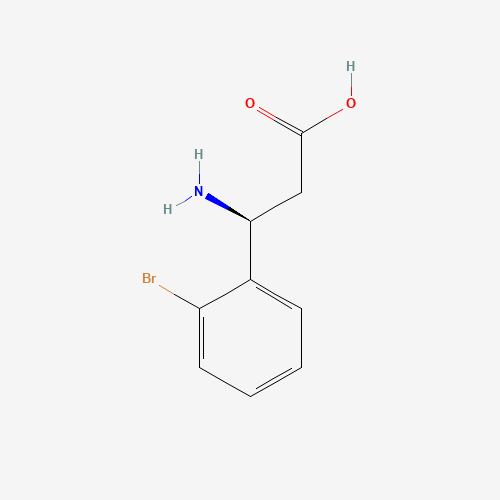 (3S)-3-amino-3-(2-bromophenyl)propanoic acid (CAS: 275826-34-1) - Related Chemical Product