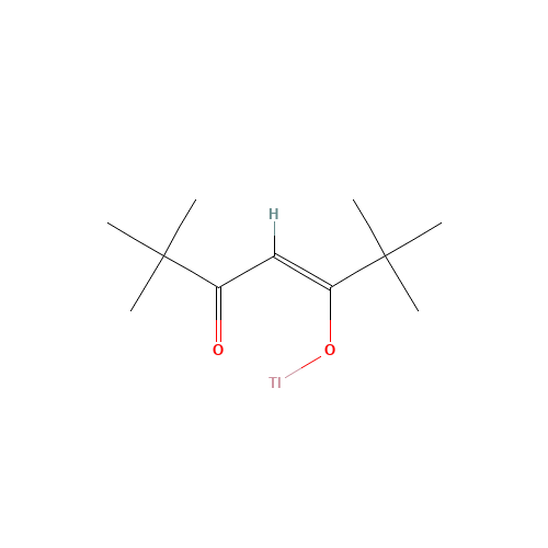 [(Z)-2,2,6,6-tetramethyl-5-oxohept-3-en-3-yl]oxythallium (CAS: 133892-72-5) - Related Chemical Product