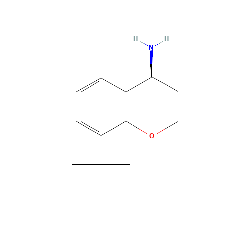 (4S)-8-tert-butyl-3,4-dihydro-2H-chromen-4-amine (CAS: 1228553-77-2) - Related Chemical Product