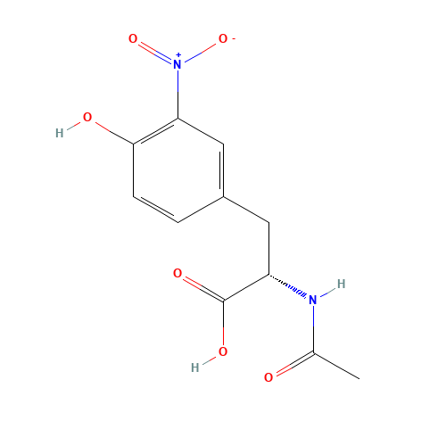 (2S)-2-acetamido-3-(4-hydroxy-3-nitrophenyl)propanoic acid (CAS: 13948-21-5) - Related Chemical Product