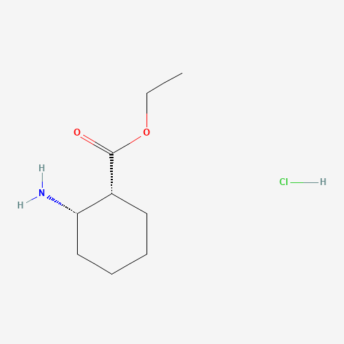 ethyl (1R,2S)-2-aminocyclohexane-1-carboxylate;hydrochloride (CAS: 1127-99-7) - Chemical Structure and Molecular Formula 