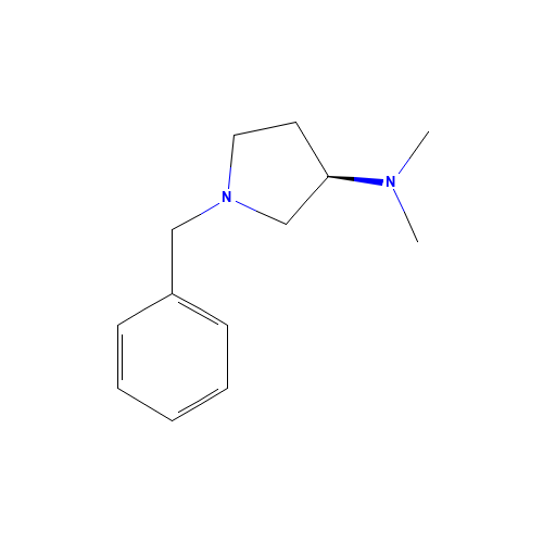 (3R)-1-benzyl-N,N-dimethylpyrrolidin-3-amine (CAS: 1235437-44-1) - Related Chemical Product