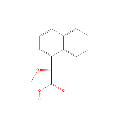 (2R)-2-methoxy-2-naphthalen-1-ylpropanoic acid (CAS: 63628-26-2) - Related Chemical Product