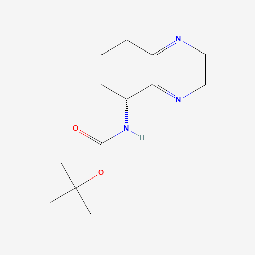 tert-butyl N-[(5R)-5,6,7,8-tetrahydroquinoxalin-5-yl]carbamate (CAS: 911826-35-2) - Related Chemical Product