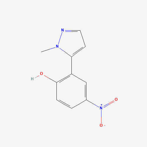 (6Z)-6-(2-methyl-1H-pyrazol-3-ylidene)-4-nitrocyclohexa-2,4-dien-1-one (CAS: 123532-25-2) - Related Chemical Product