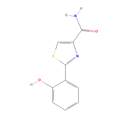 (2E)-2-(6-oxocyclohexa-2,4-dien-1-ylidene)-3H-1,3-thiazole-4-carboxamide (CAS: 118485-53-3) - Related Chemical Product