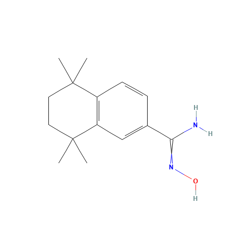 N'-hydroxy-5,5,8,8-tetramethyl-6,7-dihydronaphthalene-2-carboximidamide (CAS: 131331-99-2) - Related Chemical Product