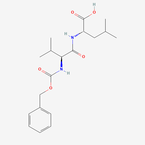 (2S)-4-methyl-2-[[(2S)-3-methyl-2-(phenylmethoxycarbonylamino)butanoyl]amino]pentanoic acid (CAS: 17708-79-1) - Related Chemical Product
