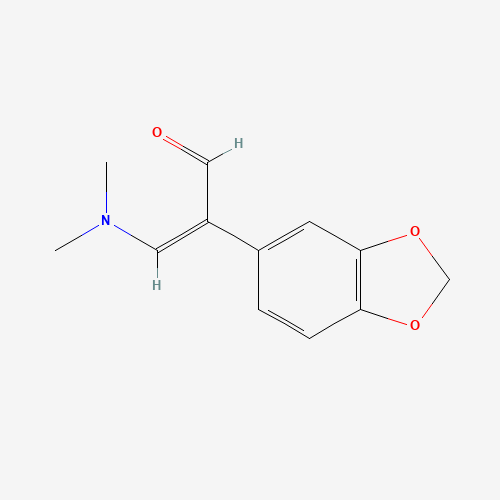 (Z)-2-(1,3-benzodioxol-5-yl)-3-(dimethylamino)prop-2-enal (CAS: 53868-35-2) - Related Chemical Product