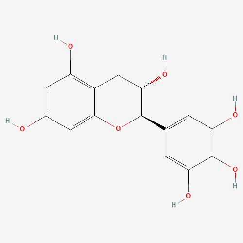 (2R,3S)-2-(3,4,5-trihydroxyphenyl)-3,4-dihydro-2H-chromene-3,5,7-triol (CAS: 1617-55-6) - Related Chemical Product