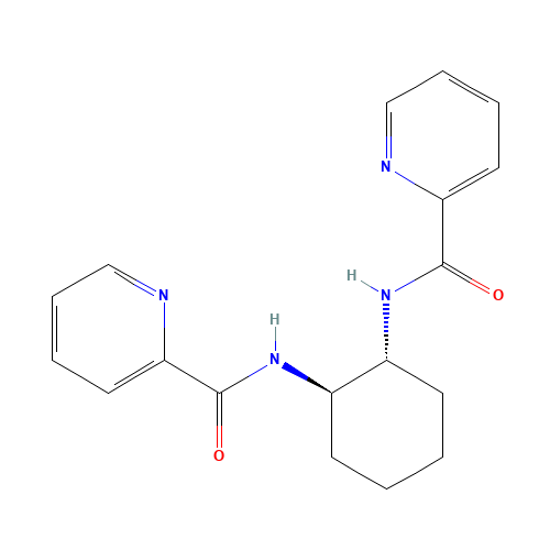 N-[(1R,2R)-2-(pyridine-2-carbonylamino)cyclohexyl]pyridine-2-carboxamide (CAS: 218290-24-5) - Related Chemical Product