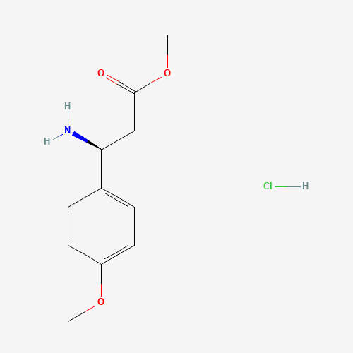 methyl (3S)-3-amino-3-(4-methoxyphenyl)propanoate;hydrochloride (CAS: 444119-40-8) - Related Chemical Product
