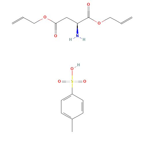 bis(prop-2-enyl) (2S)-2-aminobutanedioate;4-methylbenzenesulfonic acid (CAS: 125229-60-9) - Related Chemical Product