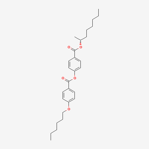 [4-[(2R)-octan-2-yl]oxycarbonylphenyl] 4-hexoxybenzoate (CAS: 133676-09-2) - Related Chemical Product